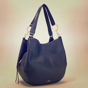 Vince Camuto “Mell” black leather Handbag